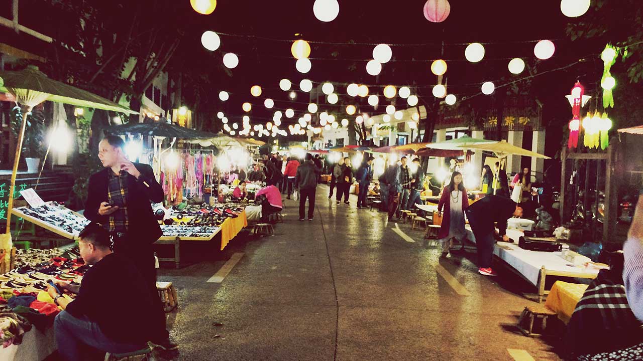 Dive into Vibrant Night Scene